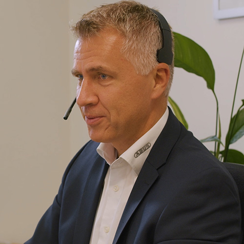 Roland Huber, Geschäftsführer der ABUS Austria GmbH