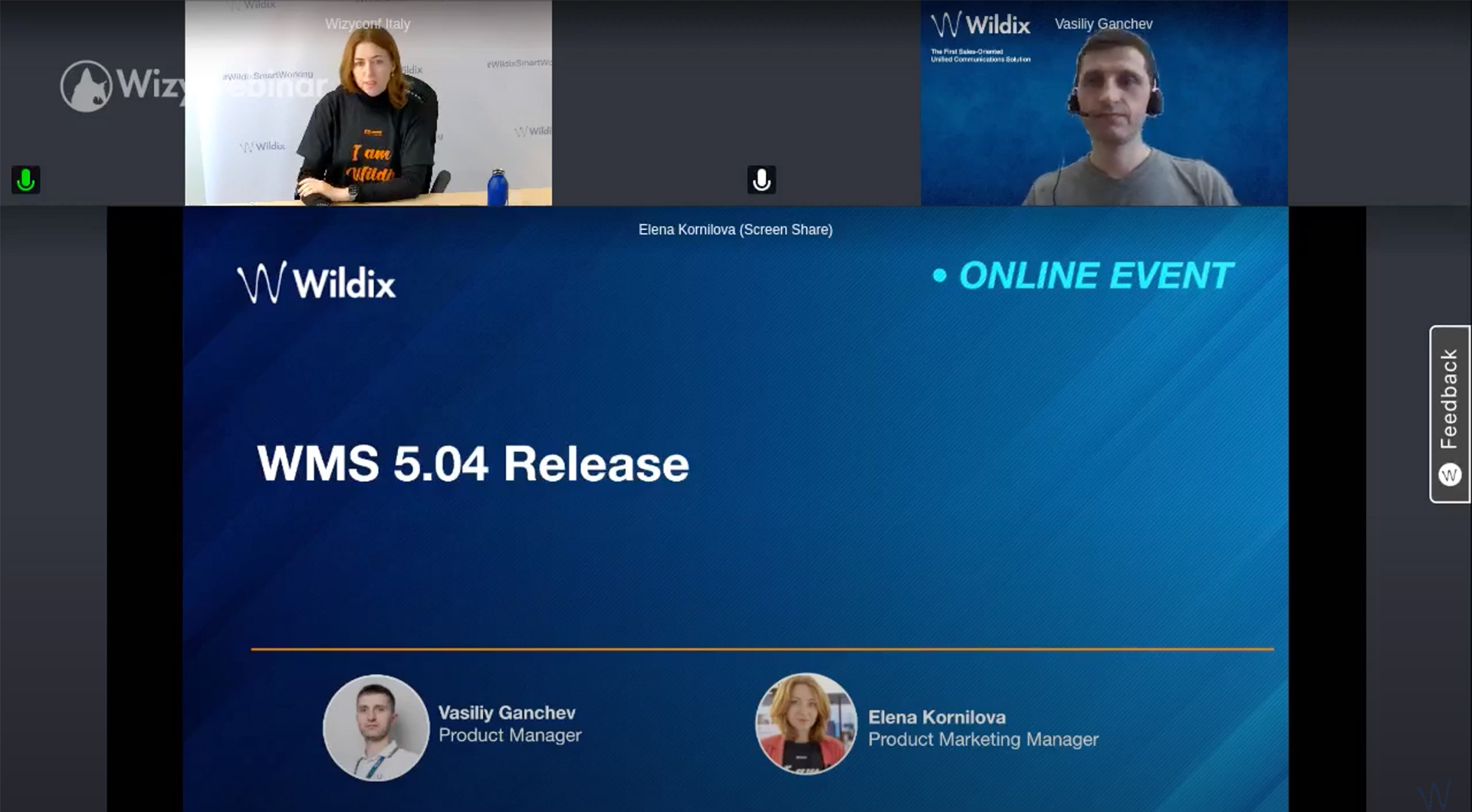 Wildix presenting WMS 5.04 Stable Release news