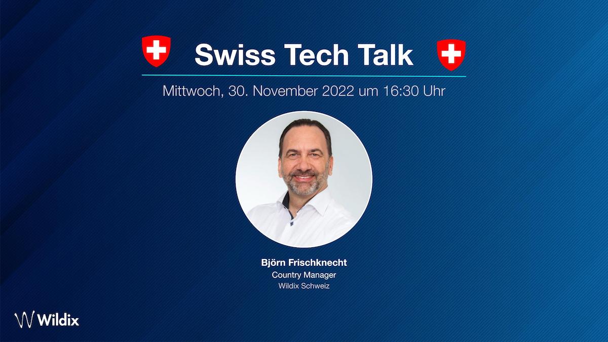 Swiss Tech Talk am 30. November 2022